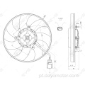 Motor do ventilador de refrigeração do radiador para A3 / A1 VW RABBIT